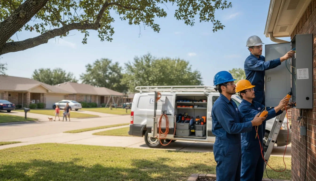 Certified electrician providing emergency electrical services in Glennie, MI